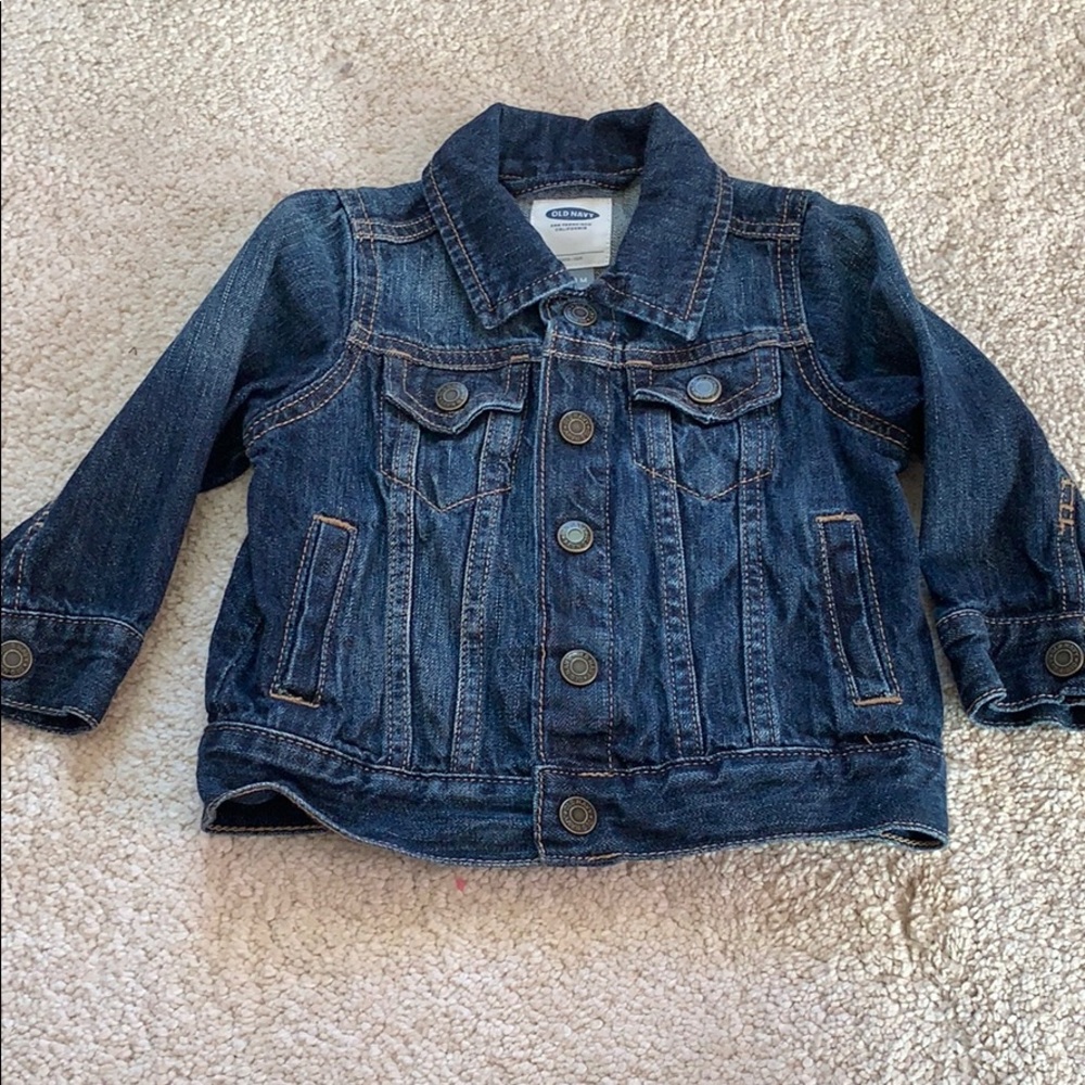 Old Navy Denim Jean Jacket Size 12-18 months NWOT